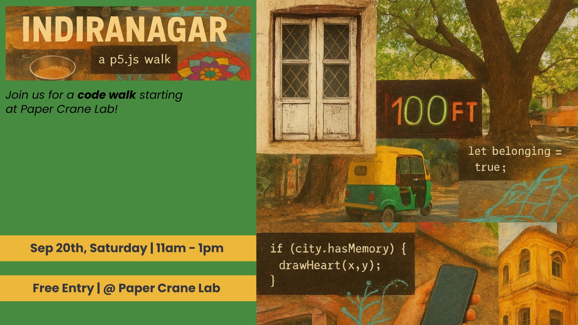 Indiranagar Code Walk!